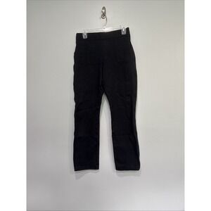 SPANX Perfect Fit‎ Ponte Slim Straight Pants in Black Size M